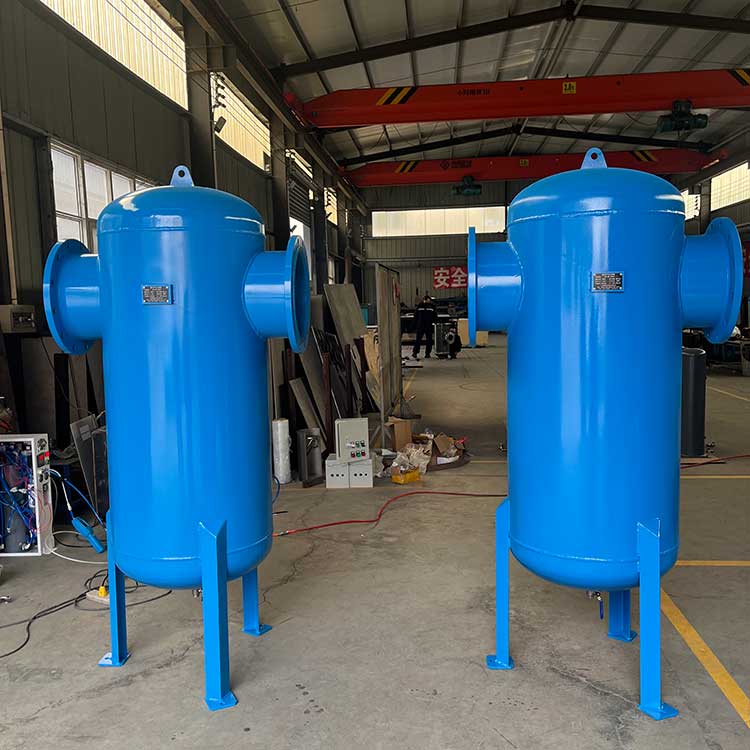 華豫生產(chǎn)供應DN300旋風式氣水分離器 效率高 免維護