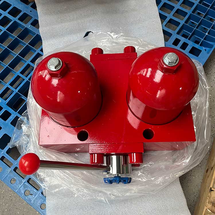 華豫供應9E1051-00-01高壓管路雙筒油過濾器