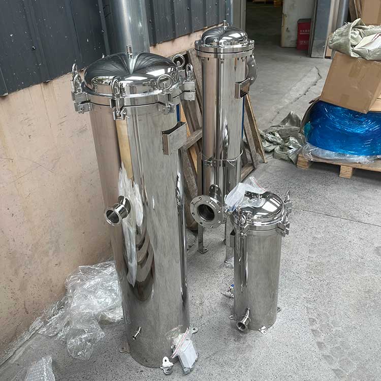 華豫生產供應不銹鋼袋式過濾器HYGLQ-DN100-10