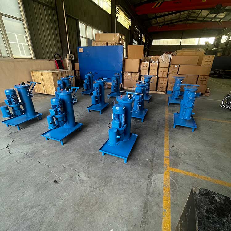 華豫生產(chǎn)供應(yīng)LUC-100×50濾油機(jī) 移動(dòng)式加油小車(chē)