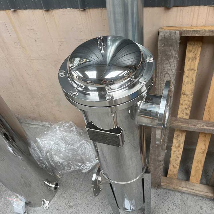 華豫生產(chǎn)供應(yīng)不銹鋼袋式過濾器HYGLQ-DN100-10