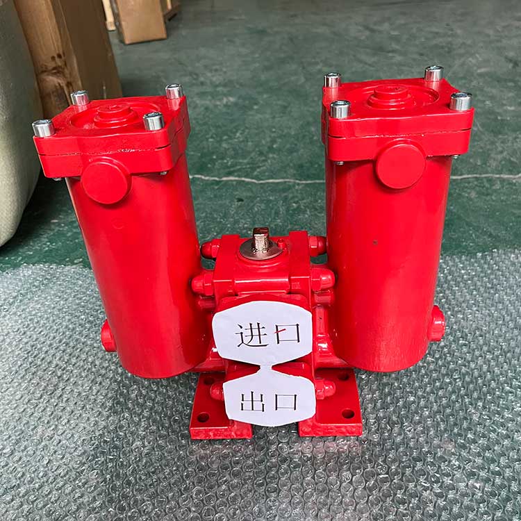 廠家華豫供應雙筒過濾器KF-32A*80D/Y油液除雜質